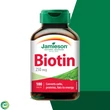 Kép 1/3 - jamieson-biotin-250-mcg-100-tbl