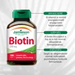 Kép 2/3 - Jamieson Biotin 250µg tabletta 100x