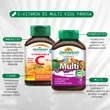 Kép 2/2 - Jamieson C-vitamin 500mg narancs rágótabletta + Multi Kids szopogatótabletta 60x