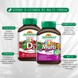 Kép 2/2 - Jamieson D3-vitamin Kids+Multi Kids szopogatótabletta 60x