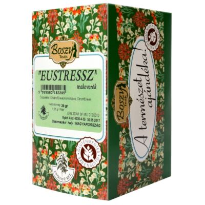 Boszy Eustressz filteres tea
