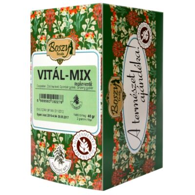 Boszy "Vital-Mix" filteres tea