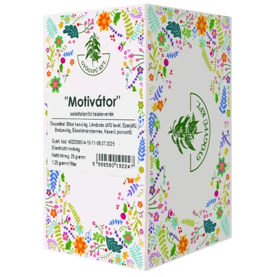 "Motivátor" filteres tea