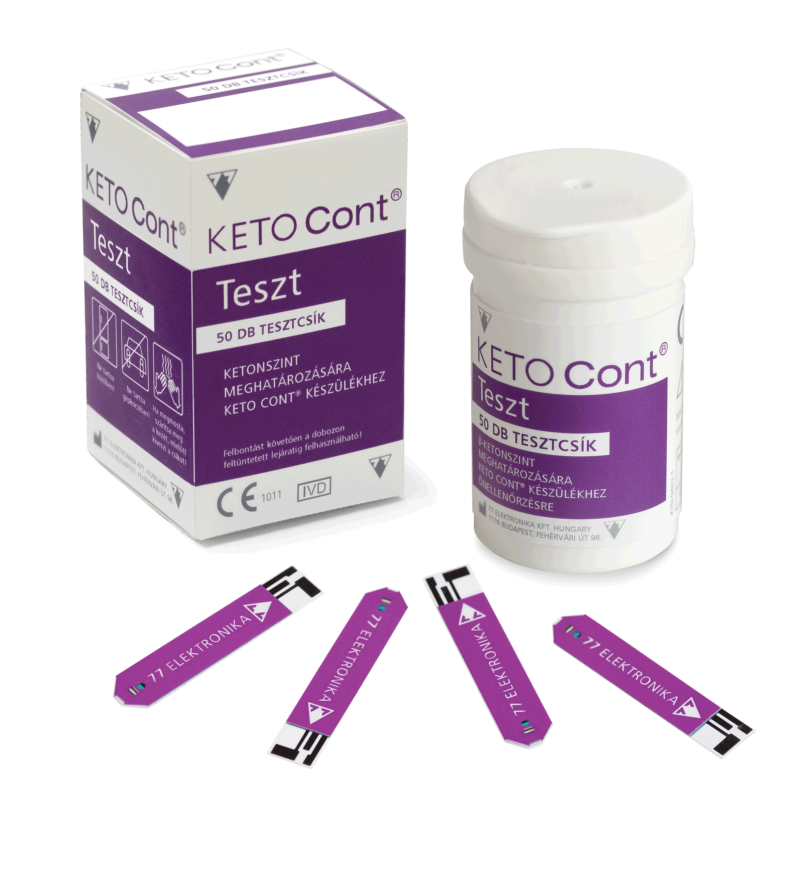 KETO Cont® Teszt tesztcsík 50 db