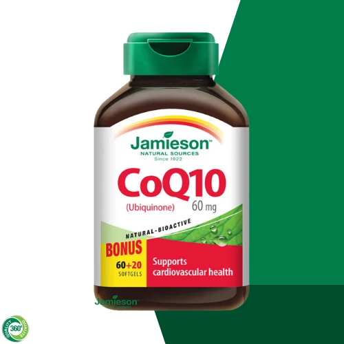 Jamieson Co-enzim Q10 60mg kapszula 80x