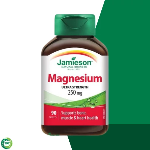Jamieson Magnézium 250mg étrend-kiegészítő kapszula 90x
