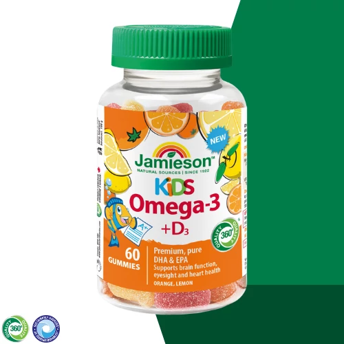 Jamieson Omega-3 Gummies gumivitamin 60X