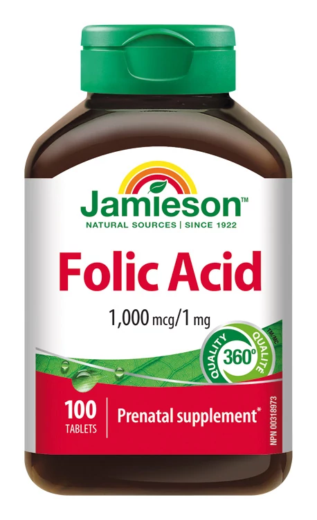 Jamieson Folsav 1000mcg tabletta 100x