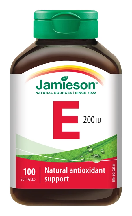 Jamieson E-vitamin 200IU kapszula 100x
