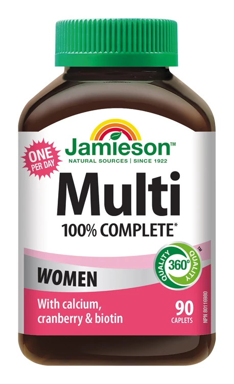 Jamieson Multi Complete multivitamin nőknek 90x