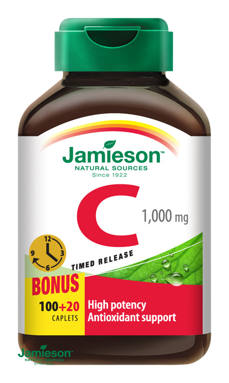Jamieson C-vitamin 1000mg elnyújtott hatású 120x